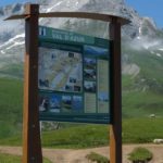 Panneau d&rsquo;information – Randonnées