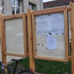 Panneau d&rsquo;affichage – Structure bois