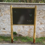 Espaces extérieurs – Tableau à la craie