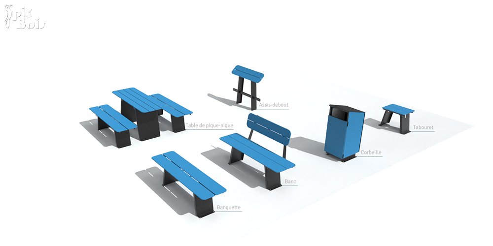 Signalétique touristique - La gamme Avenir - Fabrication PIC BOIS