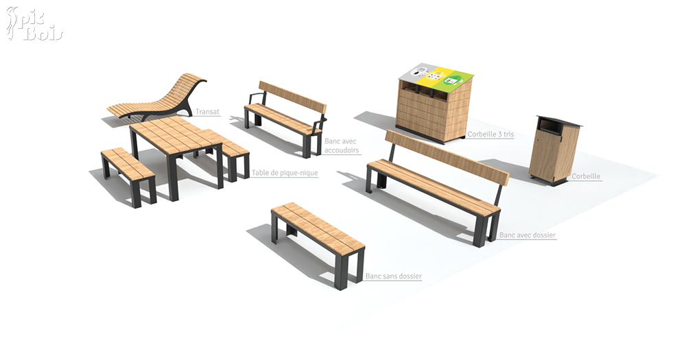 Signalétique touristique - La gamme Pichauris - Fabrication PIC BOIS