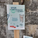 Plaque thématique – Stop aux déchets