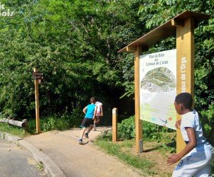 Signalétique touristique - Panneau d'information - A toi de jouer - Fabrication PIC BOIS