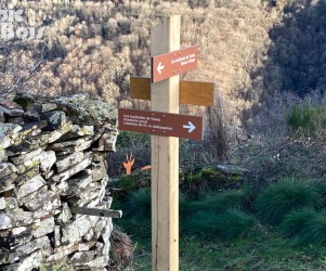 picbois – Directionnel sentier – Itinéraire court Signalétique touristique - Directionnel sentier - Itinéraire court - Fabrication PIC BOIS