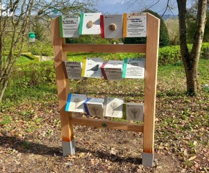 Signalétique touristique - Mobilier interactif - BQR XXL - Fabrication PIC BOIS