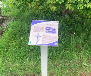 picbois – Table de lecture – Croix de carrefour 95-Génicourt (7) Signalétique touristique - Table de lecture - Croix de carrefour - Fabrication PIC BOIS