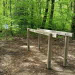Agrès sportif – Barres parallèles en bois