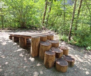 Signalétique touristique - Agrès sportif - Montées descentes - Fabrication PIC BOIS