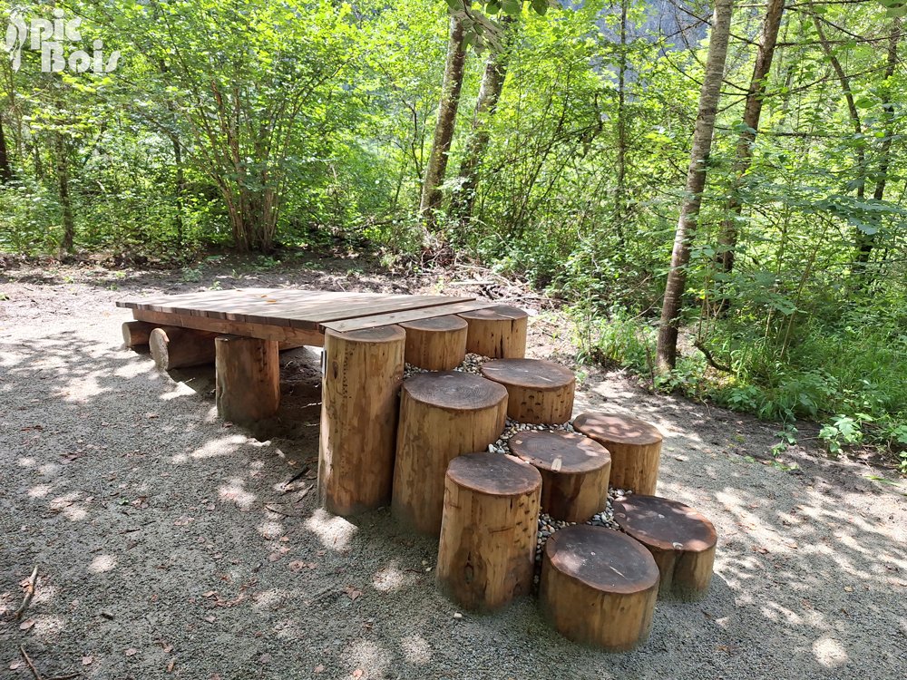 Signalétique touristique - Agrès sportif - Montées descentes - Fabrication PIC BOIS