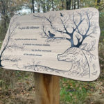 Table de lecture – Gravure cerf