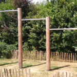 Agrès sportif – Barres traction triple