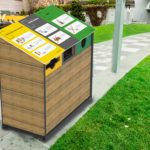 Corbeille – Pichauris bois 3 tris