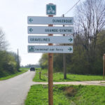 Directionnel piéton – Piste cyclable