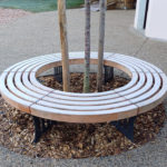 Espaces extérieurs – Banc circulaire