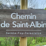 Plaque de rue – Imitation vieux bois
