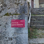 Plaque de rue – Thème rose