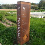 Totem piétons – Accès parking