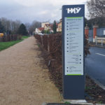 Totem piétons – Promenade de la Vanne