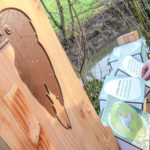 Mobilier interactif – Gravure d’oiseau