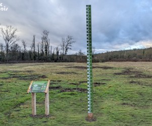 Signalétique touristique - Baromètre et table de lecture - Fabrication PIC BOIS
