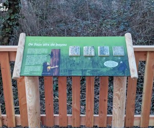 Signalétique touristique - Table de lecture interactive - Fabrication PIC BOIS