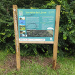 Panneau d’information – La voie du Liron