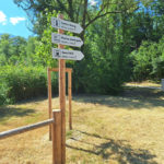 Directionnel sentier – Lac de Carouge