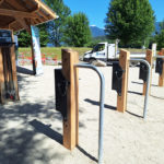 Porte vélo – Borne de recharge