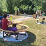 Table de pique nique – Bois/métal