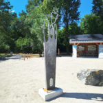 Totem – Entrée du lac