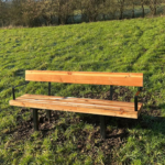 Banc – Accoudoirs métal