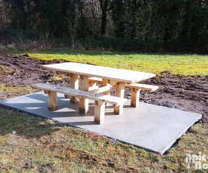 Signalétique touristique - Table Classeo - Fabrication PIC BOIS