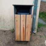 Gamme Classéo – Corbeille toit incliné