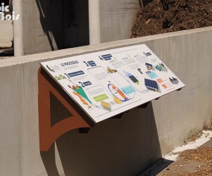 Signalétique touristique - Table de lecture - La valorisation - Fabrication PIC BOIS