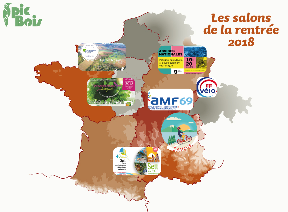 Les salons de la rentrée 2018