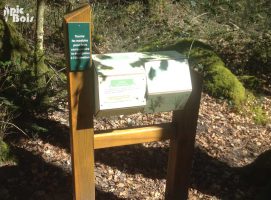 Signalétique touristique - Mobilier interactif - Découverte forêt - Fabrication PIC BOIS