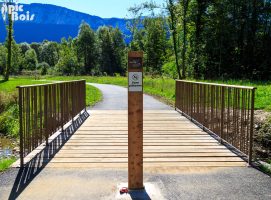 Signalétique touristique | Balisage - Zone piétonne - Rivièr'Alp - 73