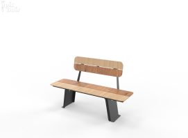 Banc issu du réemploi