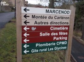 Signalétique d'informations locale - Châtelus (42)