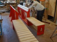 Finitions banc assis-debout