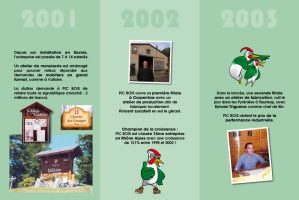 Historique Pic Bois 2001-2003