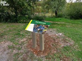 Signalétique touristique - Table de lecture - Gamme Essentiel - Fabrication PIC BOIS