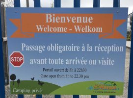 1Signe - Panneau d'accueil et d'identification camping