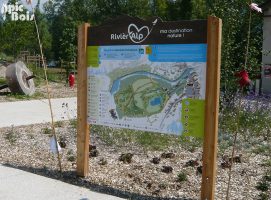 Signalétique touristique | Panneau d'information - Accueil Rivièr'Alp - Rivièr'Alp - 73