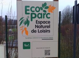 Signalétique touristique | Panneau d'information - Eco-parc Massieux (01)
