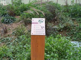 Signalétique touristique | Plaque arboretum - Garges lès Gonesses (95)