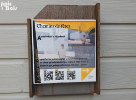 Signalétique touristique | Plaque thématique - Chemins de fêtes - Osse-en-Aspe
