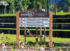 Signalétique touristique | SIL - Base de loisirs Rivièr'Alp - Rivièr'Alp - 73