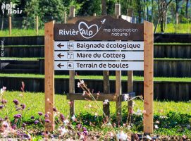 Signalétique touristique | SIL - Base de loisirs Rivièr'Alp - Rivièr'Alp - 73