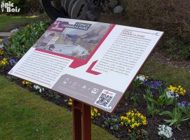 Signalétique touristique | Table de lecture - Au fil du patrimoine - Cluses (74)